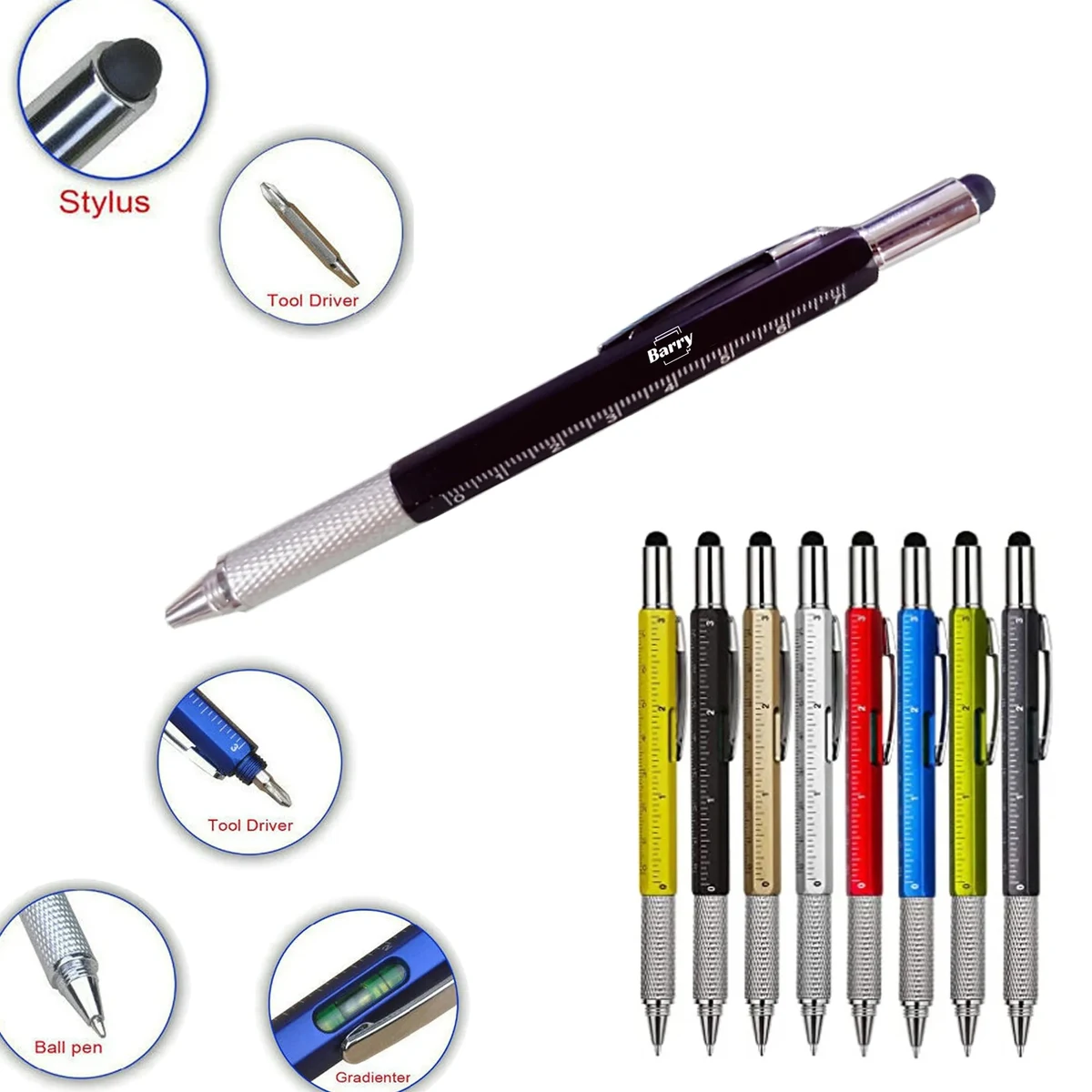 Multifunctional Tool 6 in 1 Ballpen 1