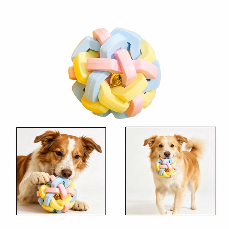 Elastic Rubber Teething Pet Ball