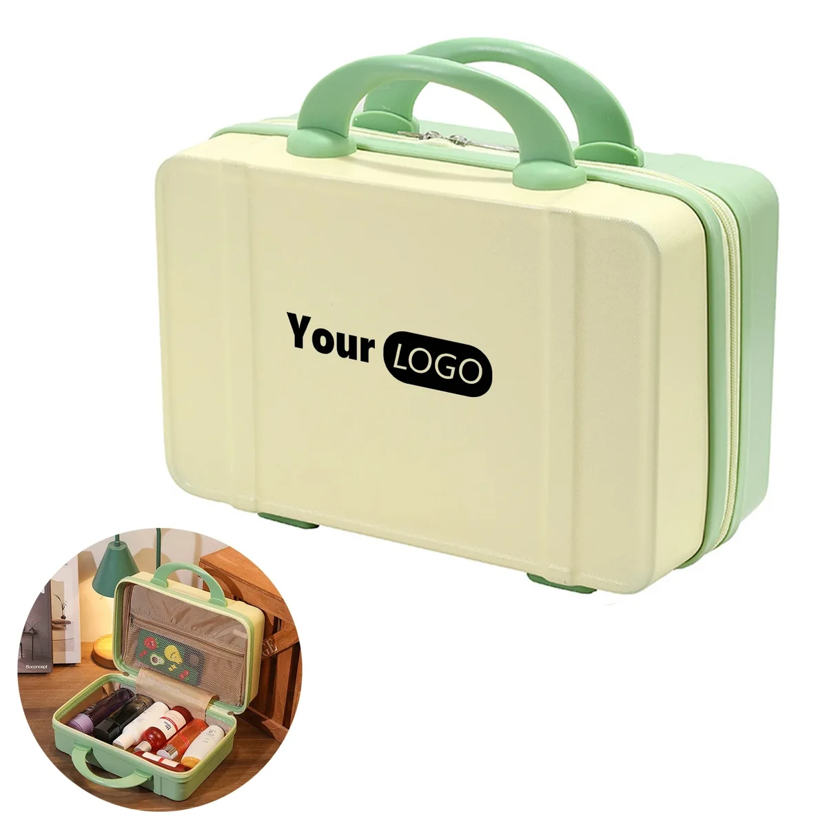 Makeup Case with Dividers Organizer Bag 1