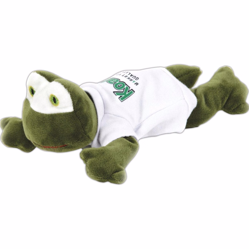 8" fun beanie and plush creatures- Frog