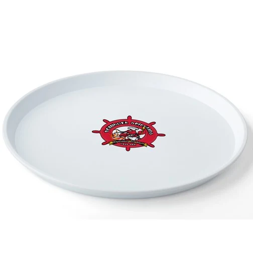 14" Round Styrene Serving Tray 1