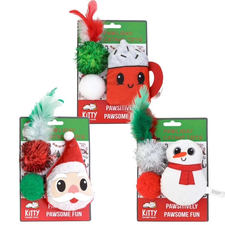 Christmas Catnip Toys Assorted 1