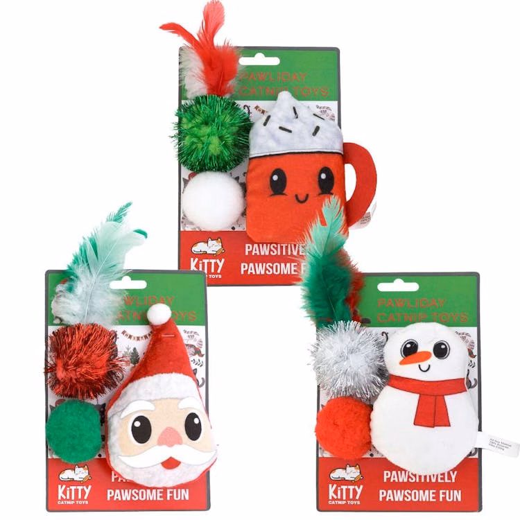 Christmas Catnip Toys Assorted