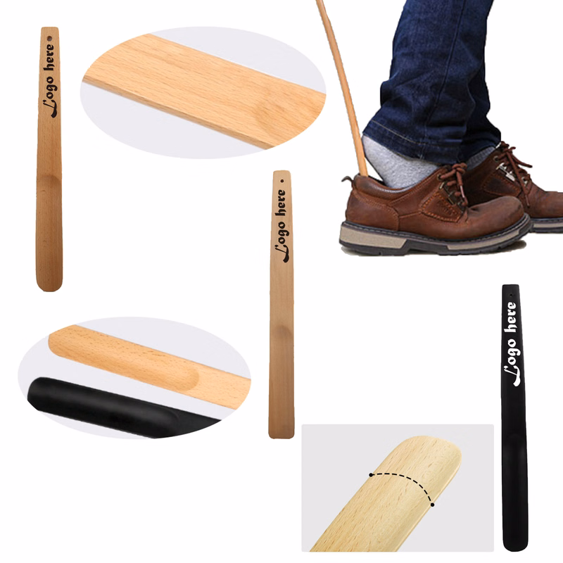 MOQ3000 Hickory Wood Long-Handled Shoe Pick