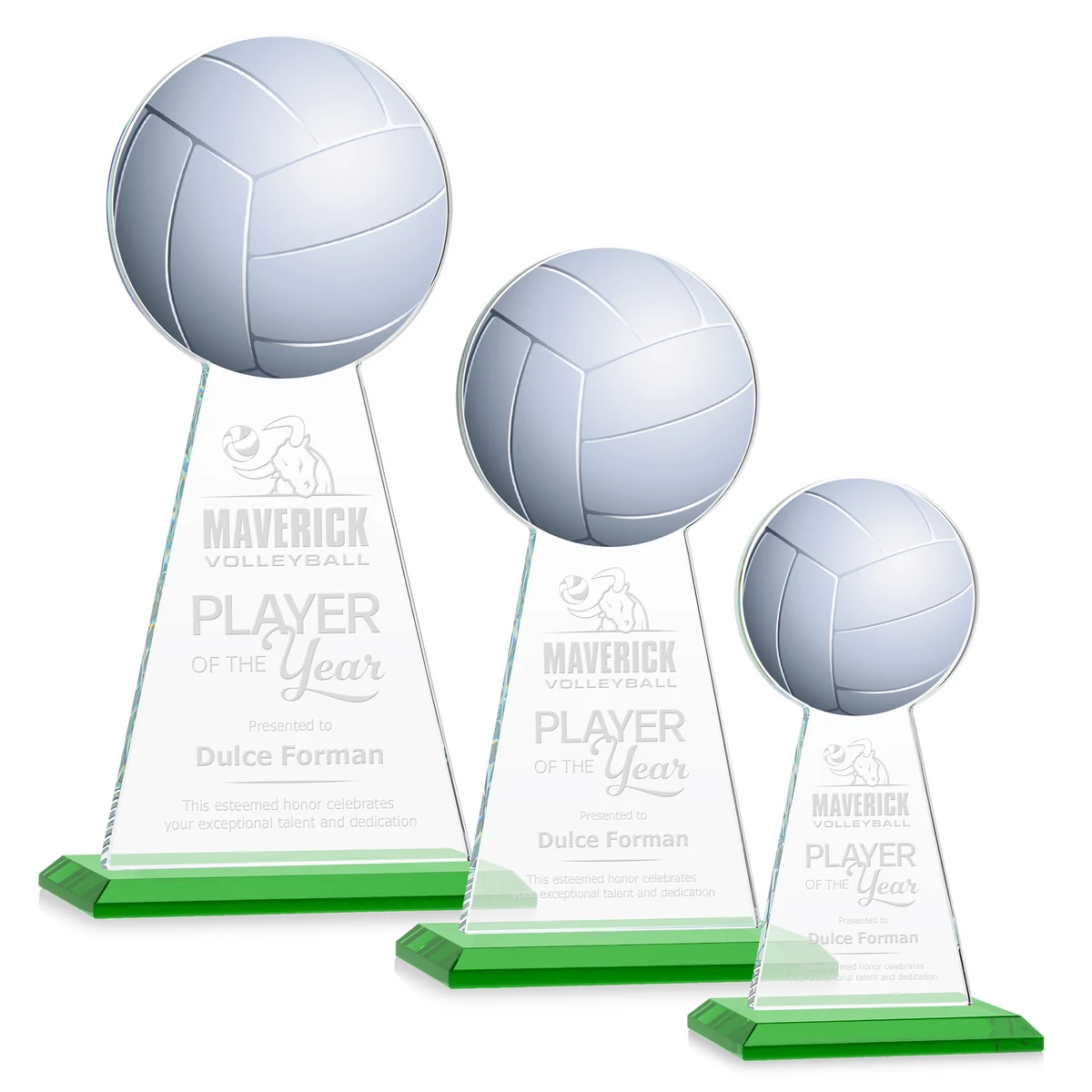 Edenwood Volleyball Award - Green 1