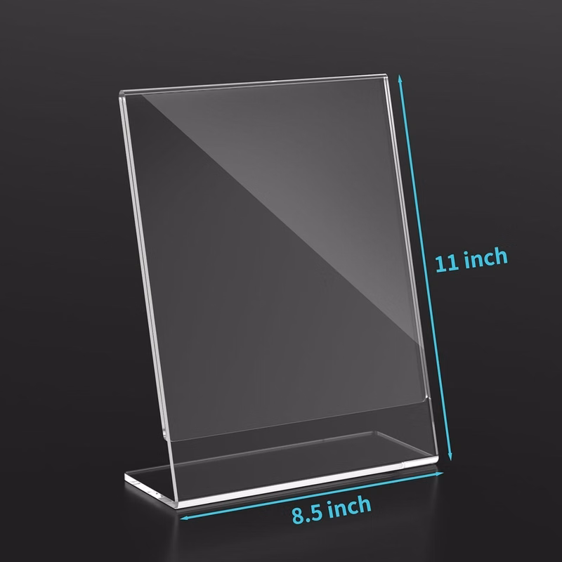 Acrylic Slant Sign Holder