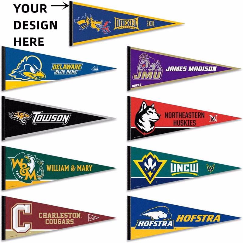 Custom Full-Color Felt Pennant