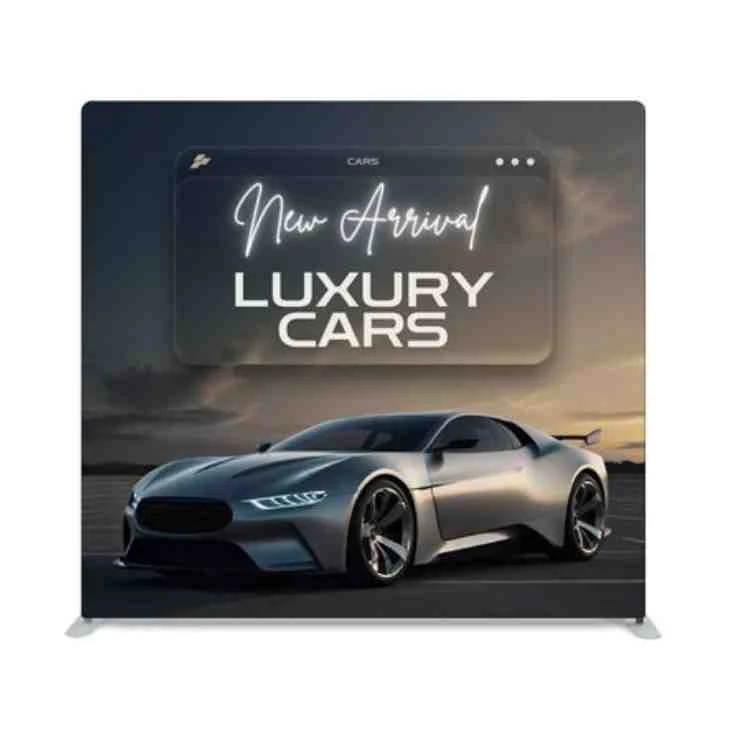 Pillow Case Backdrop - Straight (8ft x 8ft) 1