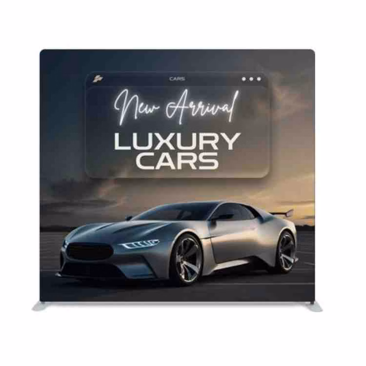 Pillow Case Backdrop - Straight (8ft x 8ft)