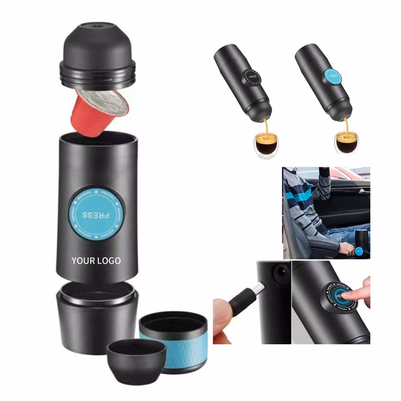 Italian Style Portable Espresso Maker with USB Power
