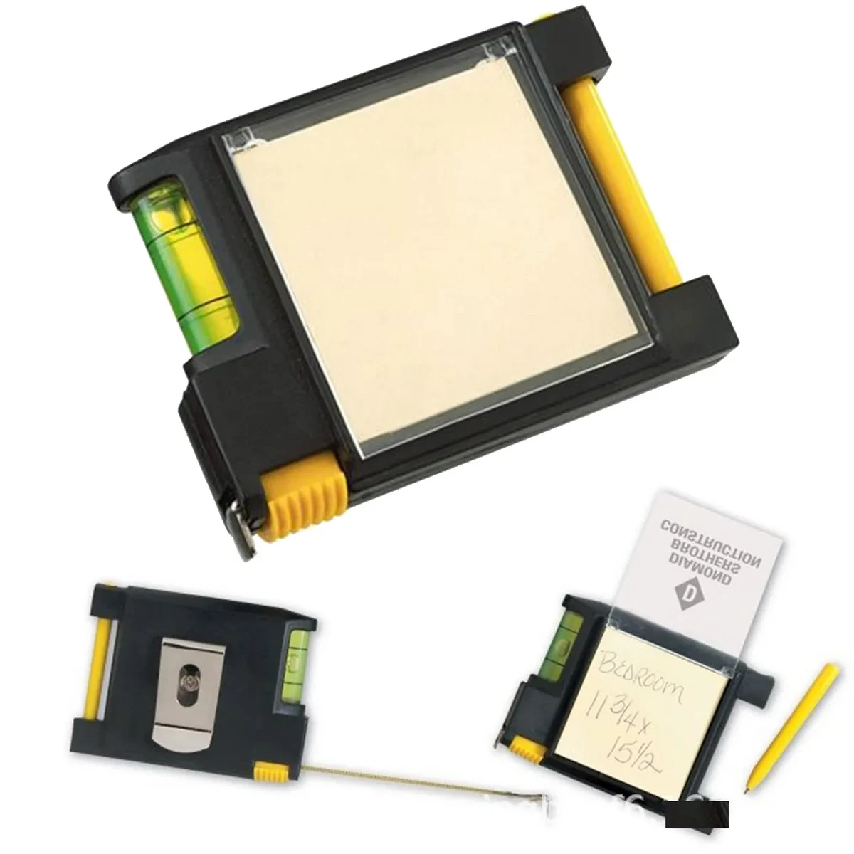 Multi-functional Tape Measure with pen and Sticky Note 1