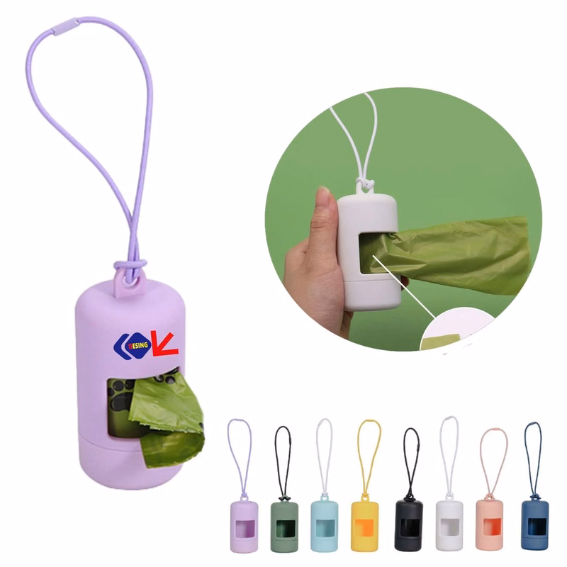 Rubber Paint Poop Bag Dispenser