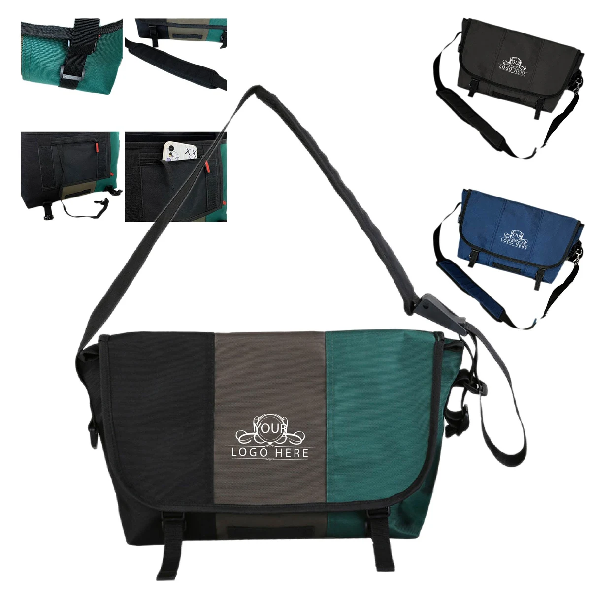 Crossbody Travel Messenger Bag 1