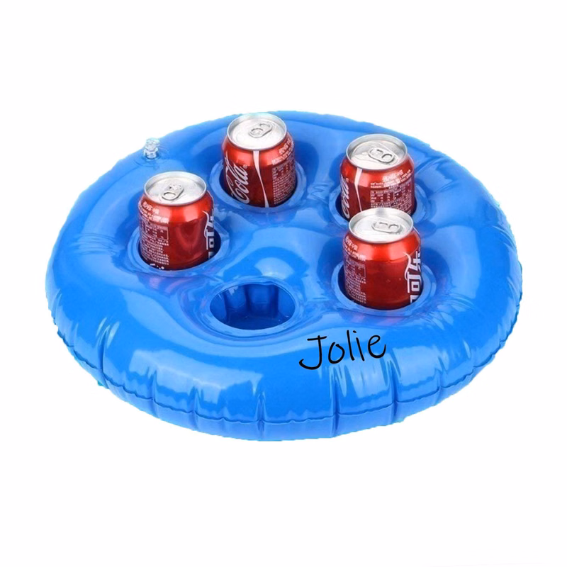 5 Hole Inflatable Coasters Drink Holder