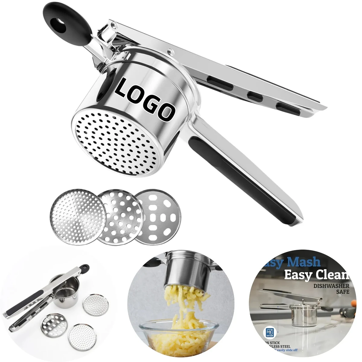 Manual Potato Masher Juicer Kitchen Tool 1