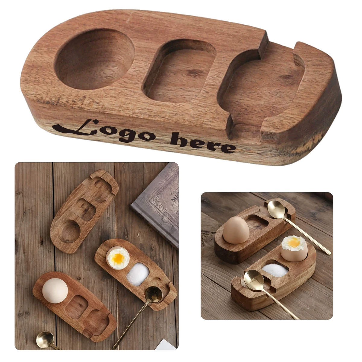 MOQ50 Wooden Egg Tray 1