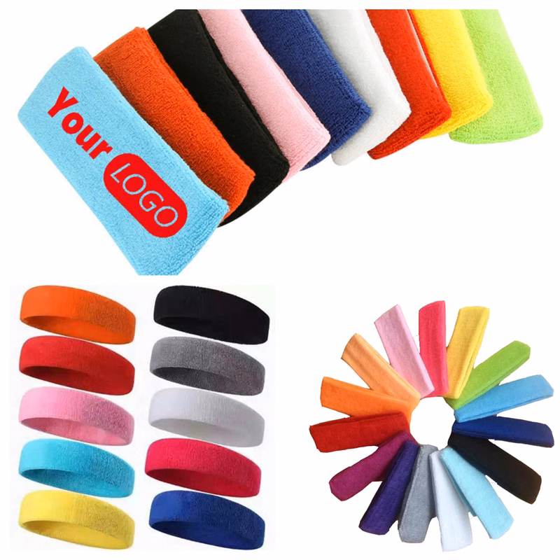 Custom Sweat-Absorbing Sports Headbands