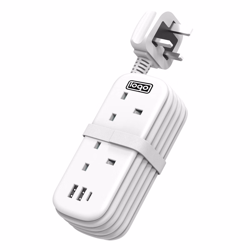 Portable Multi-Function Travel Power Strip