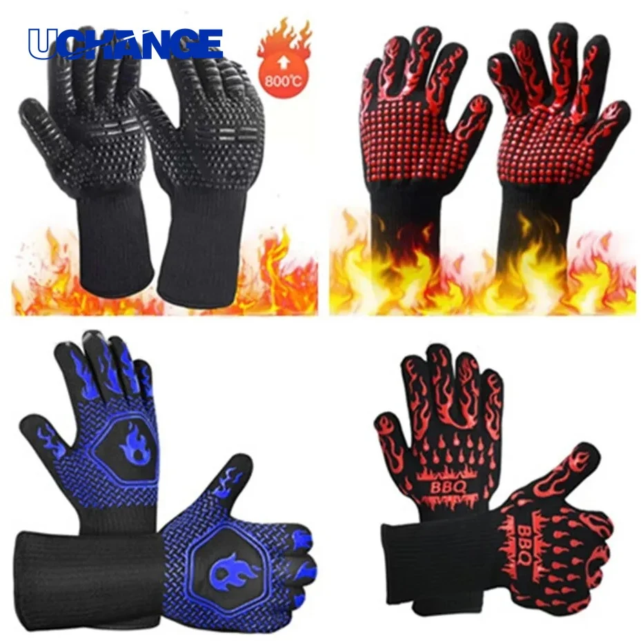 BBQ Grill Oven Gloves for Cooking and BBQ Use 1