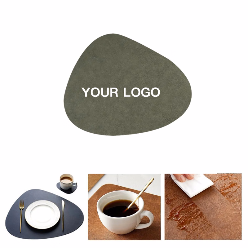 Heat Resistant Leather Coaster for Table Use