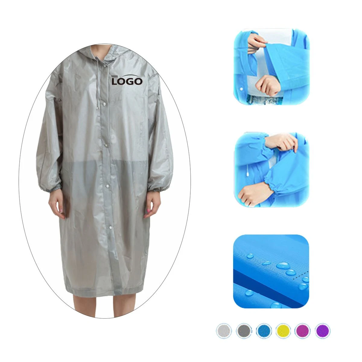 Eva Outdoor One Piece Rainwear 1