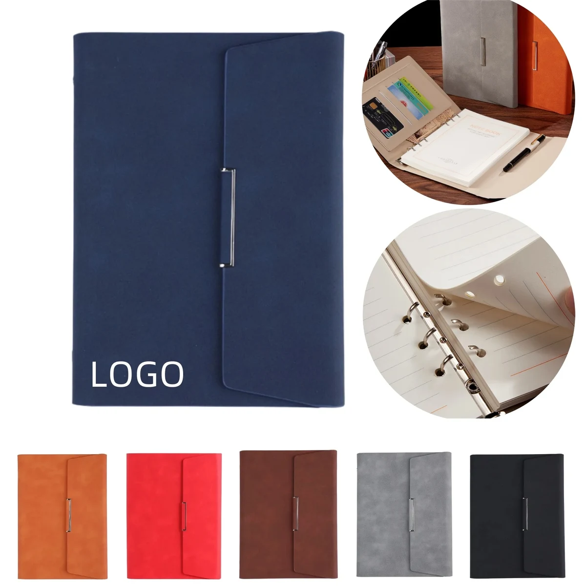 A5 6-Ring Binder Notebook Loose-Leaf For School Office 1