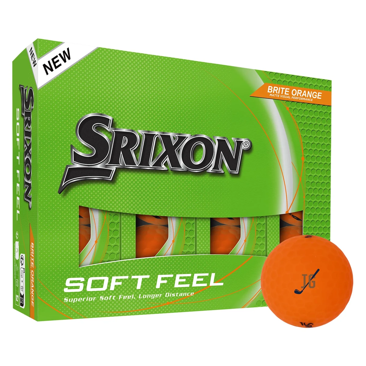 Srixon Soft Feel BRITE Golf Balls - 12 Pack 1