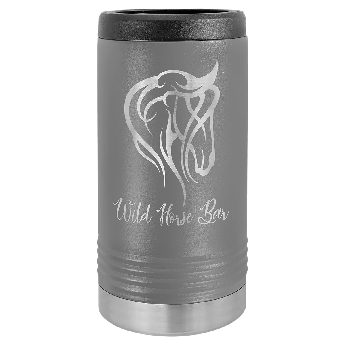 Polar Camel Dark Gray Slim Beverage Holder 1
