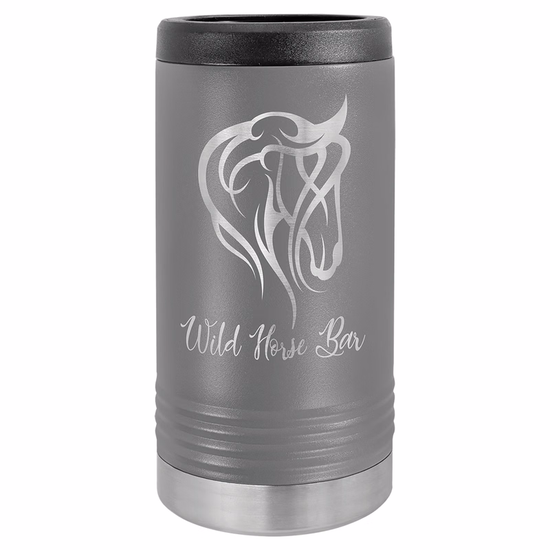 Polar Camel Dark Gray Slim Beverage Holder