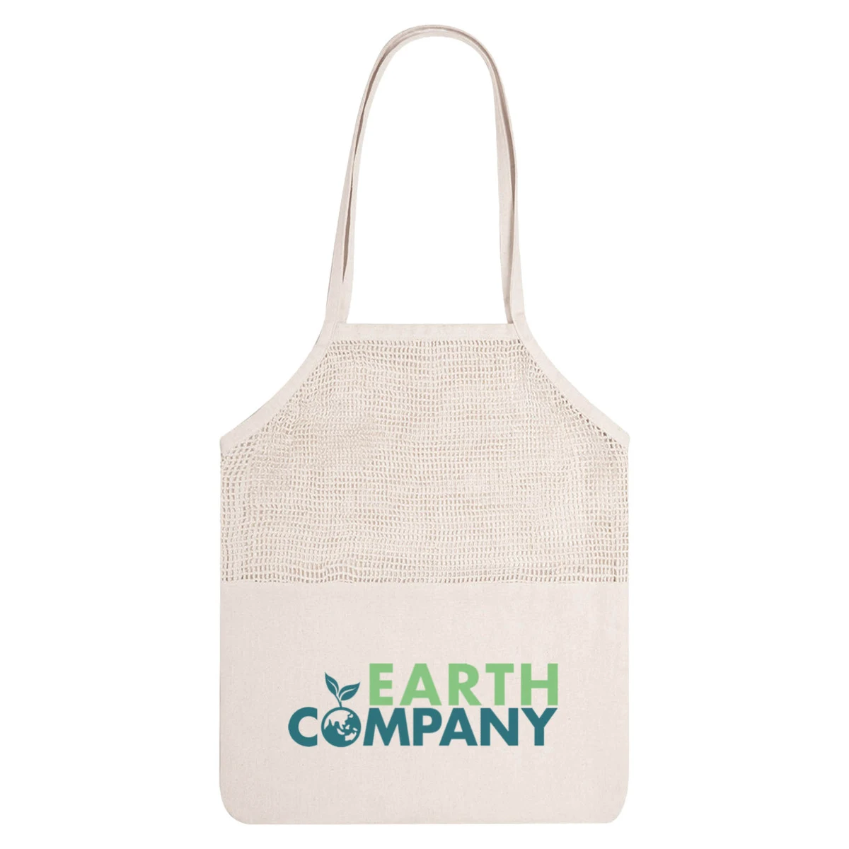 Mesh Tote Bag, custom tote bag with logo imprint 1
