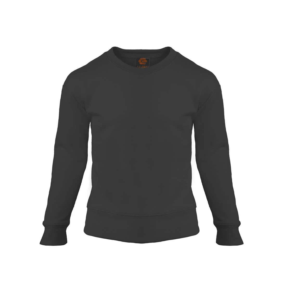 #W743Y / Essential Fleece Unisex Crew Neck Top (Youth) 1