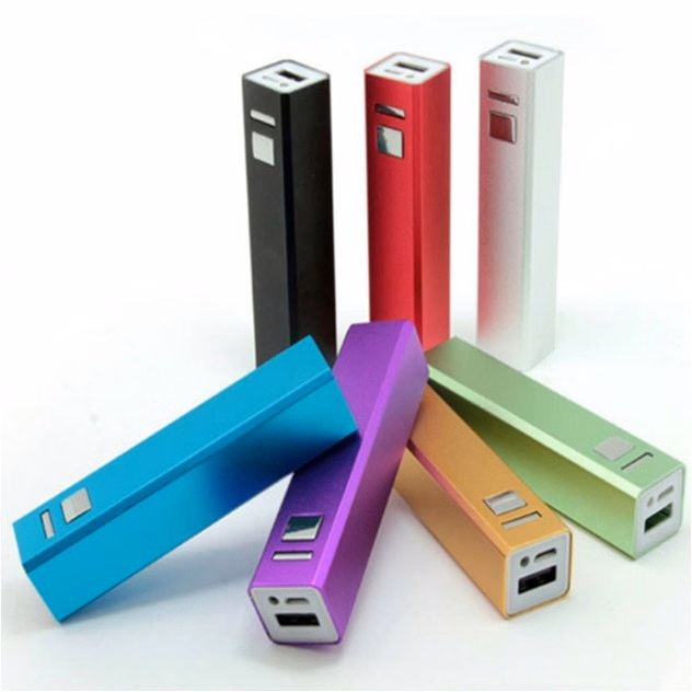 2600mAh Aluminum Portable Power Banks