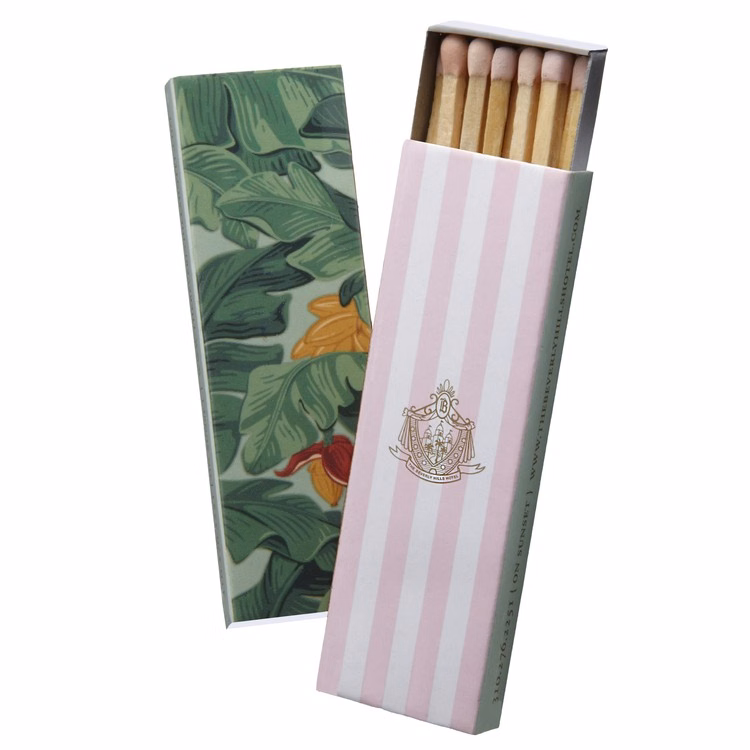 Domino Candle Specialty Matchbox - 12 Matchsticks (3-inch)