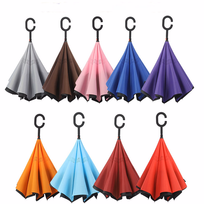 RainFlip C-Handle Reverse Umbrella