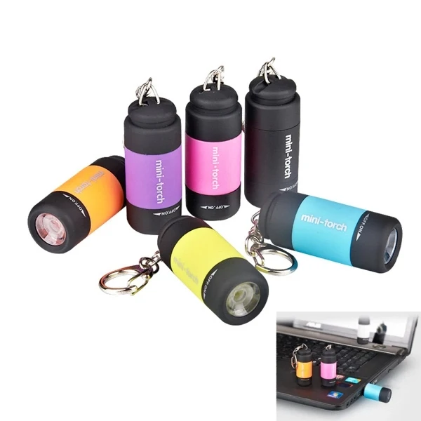 USB Charger Mini Torch/Flashlight With Keychain 1