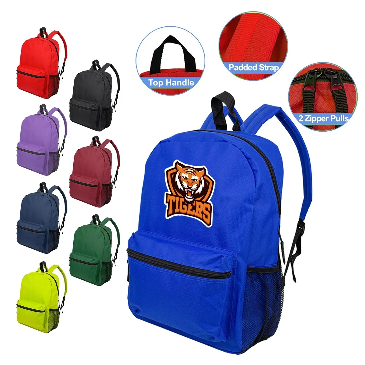 Best Value Heavy Duty Backpack With Water Bottle Pocket 1