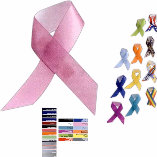 5/8" Polychrome Ribbon Pin