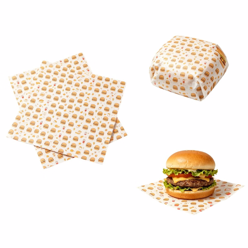 Greaseproof Disposable Food Wrapping Paper