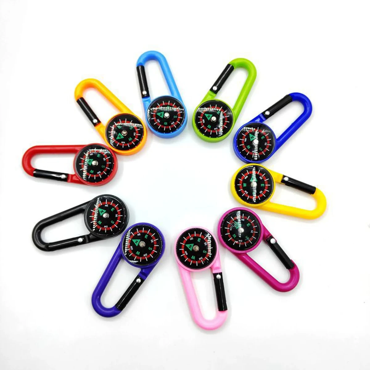 Plastic Compass Carabiner Clip 1
