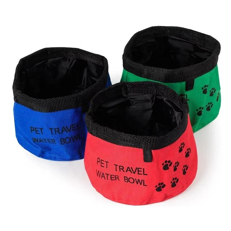 Portable Pet Water Bowl/ Waterproof Folding Travel Dog Bowl 1