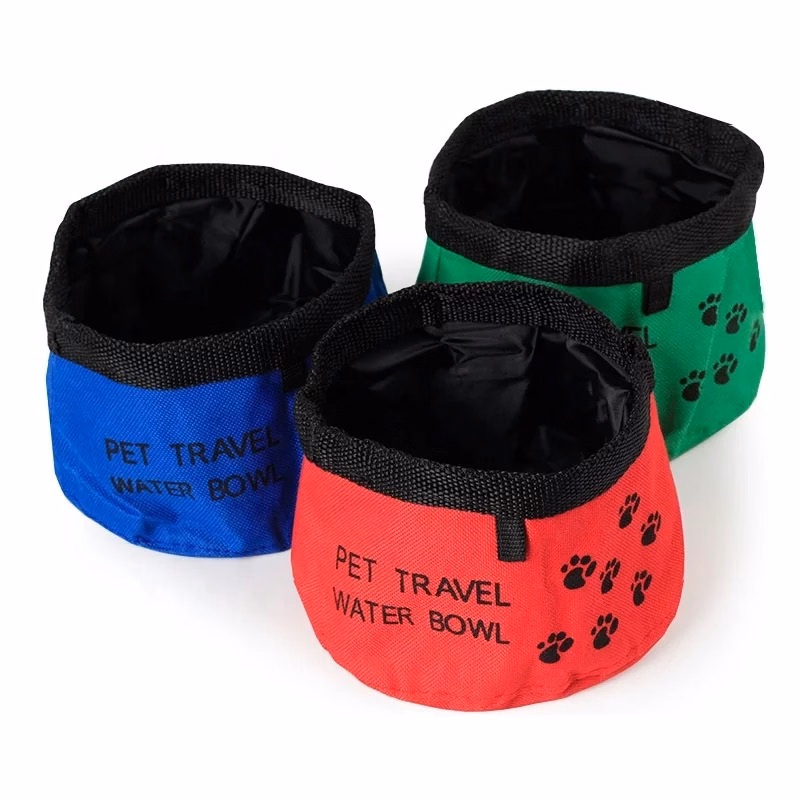 Portable Pet Water Bowl/ Waterproof Folding Travel Dog Bowl