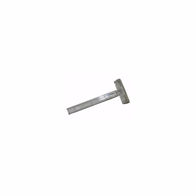 Single Blade Razors - White Safety Cover 4"