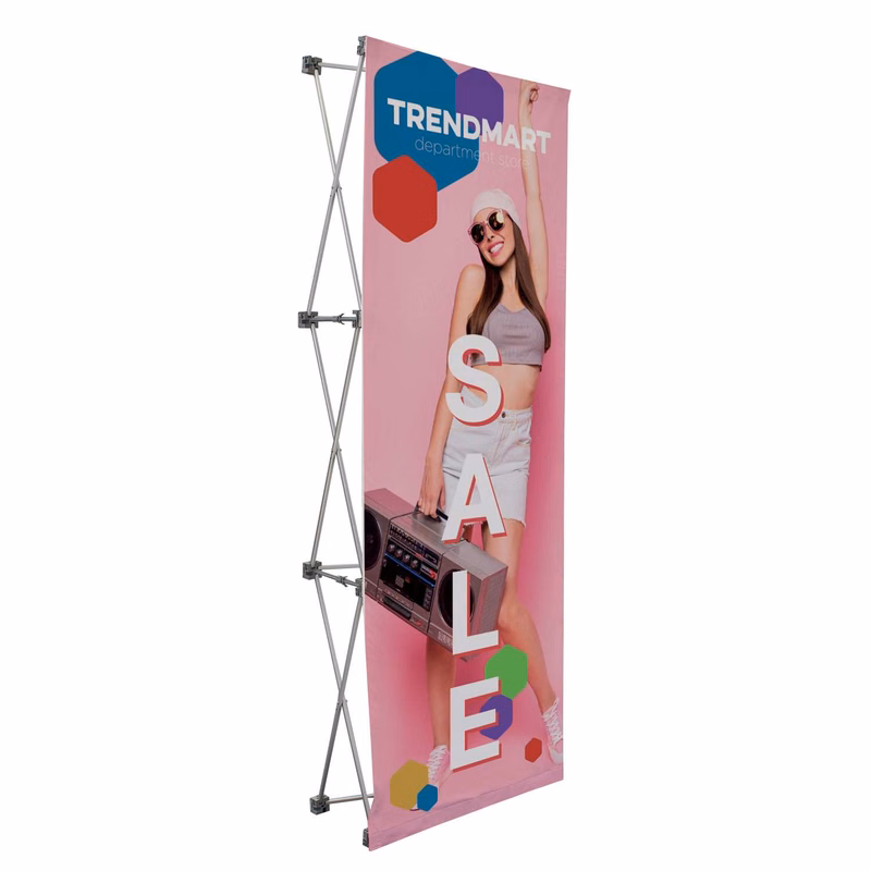 3' Straight Splash Floor Display Face Kit (Block-Out Fabric)