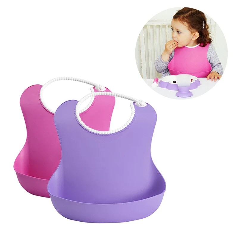 TPE Waterproof Baby Bib 1