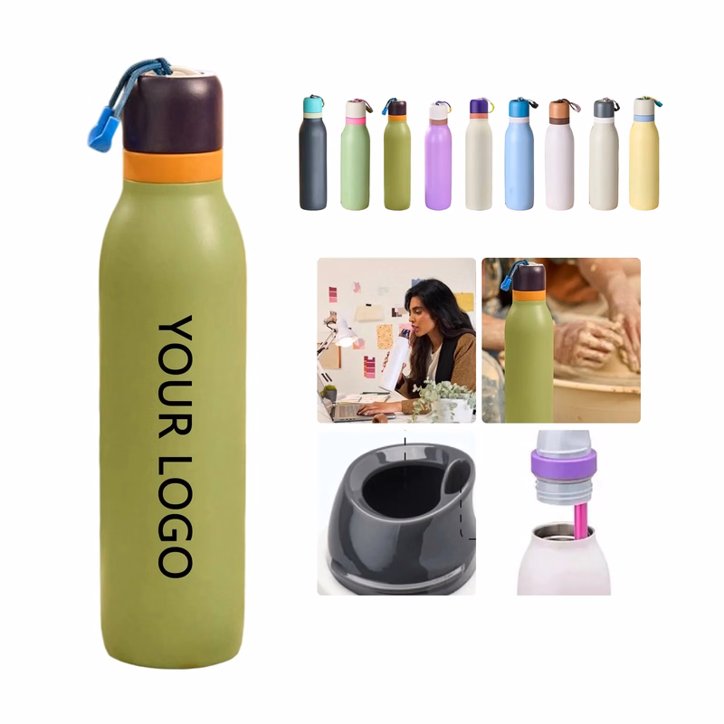 Vacuum Insulated Tumbler 18oz with Wide Mouth Opening