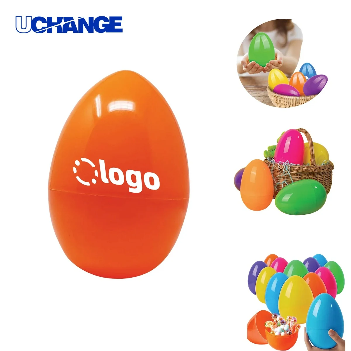 Plastic Easter Eggs Surprise Toy Set 1