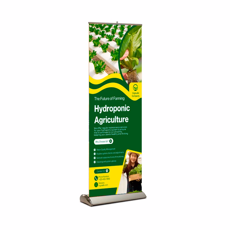 33"W x 80"H Single-Sided Monza™ Premium Retractable, Hardware Only