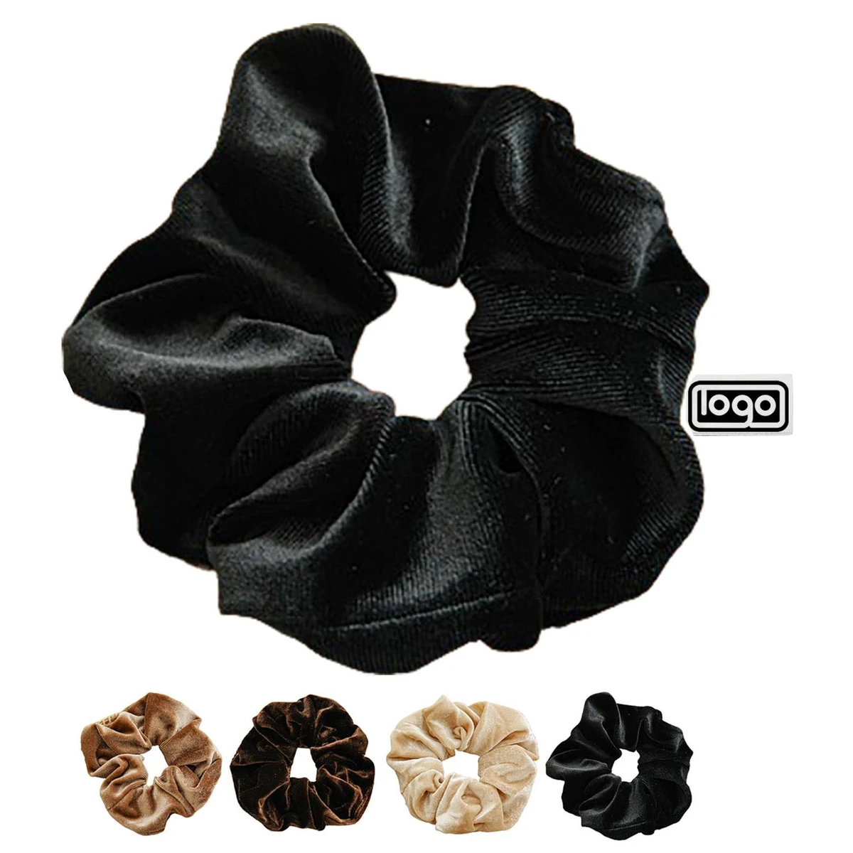 Velvet Vintage Hairband Elastic 1