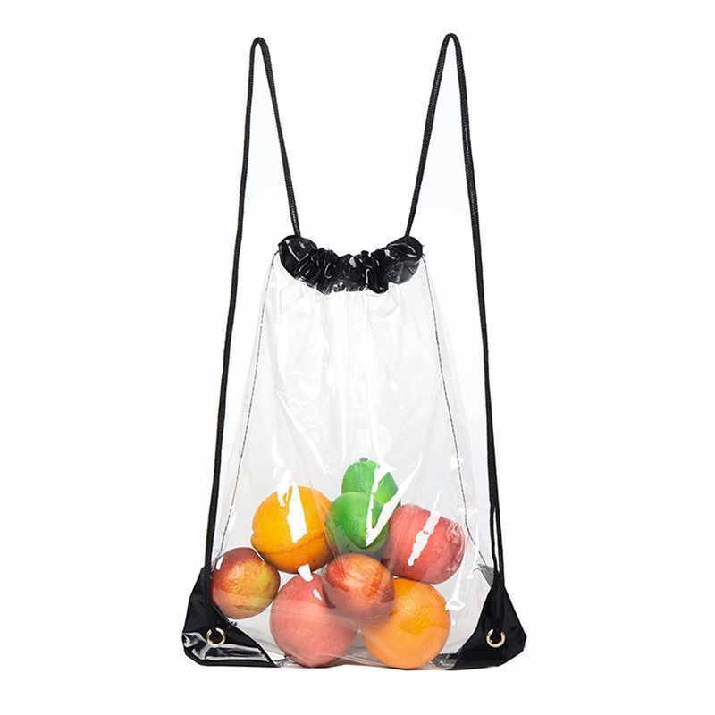 Clear Drawstring Stadium Backpack
