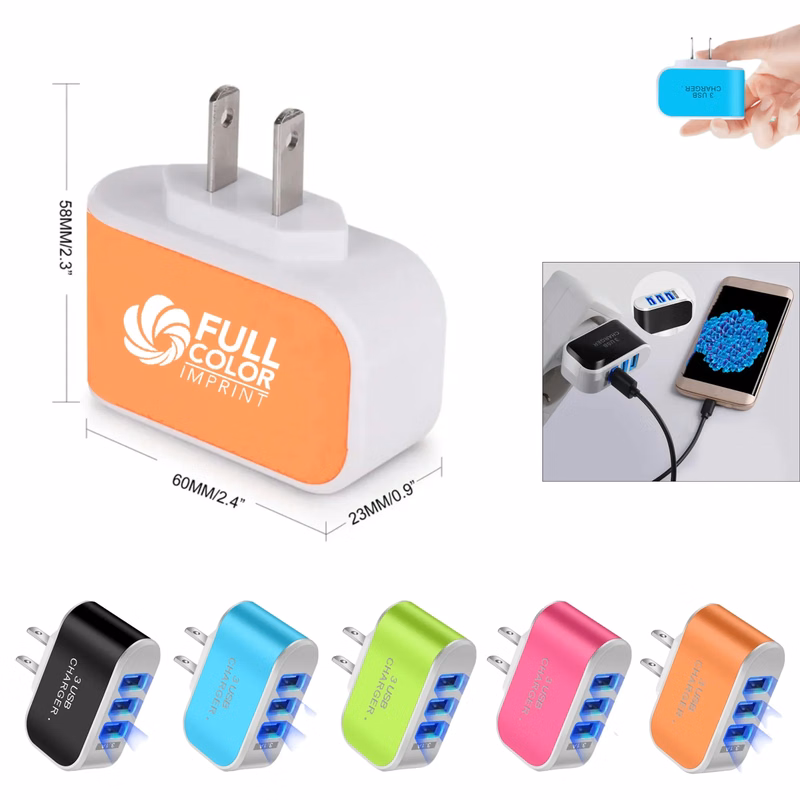 3-Port USB Fast Charger